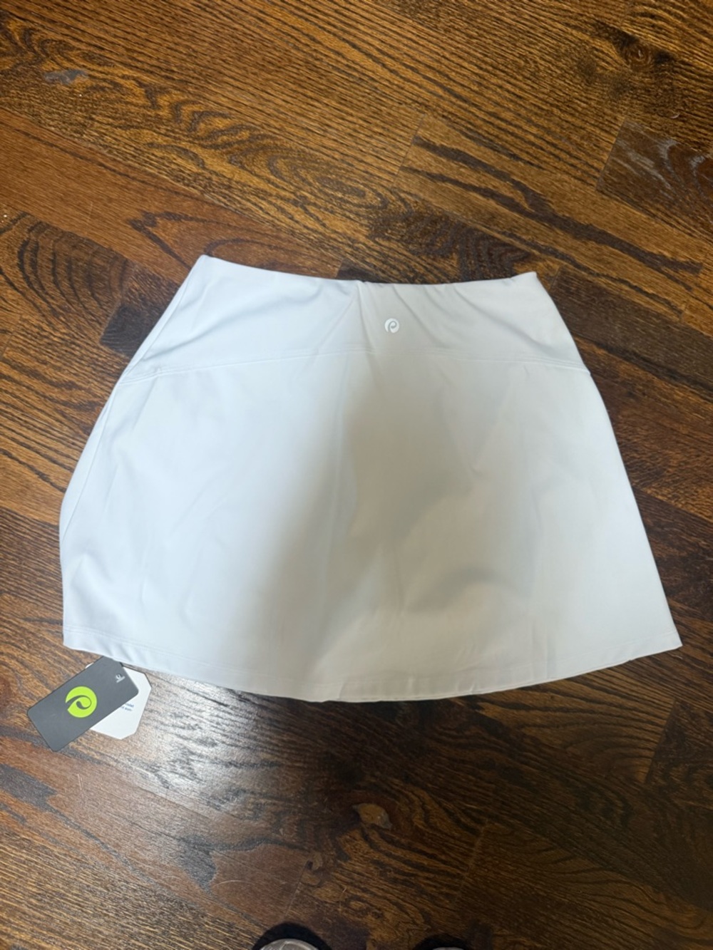 Pegasus Activewear White A-Line Athletic Skort